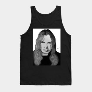 Dave Mustaine Fanart Tank Top